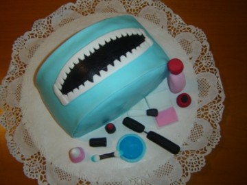 Torta beauty case