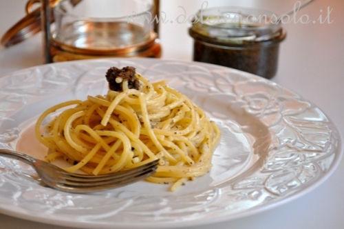 Spaghetti al tartufo