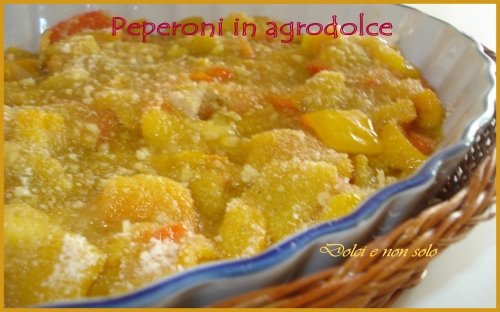 peperoni in agrodolce